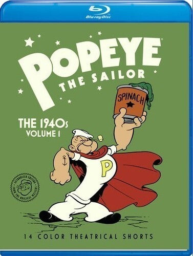 Popeye The Sailor: 1940s - Vol 1 - Popeye The Sailor: 1940s - Vol 1 - Blu-ray