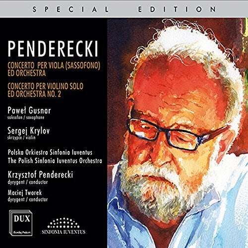 Penderecki / Gusnar / Krylov / Tworek - Krzysztof Penderecki: Concerto Doppio Per Violino - Music CD