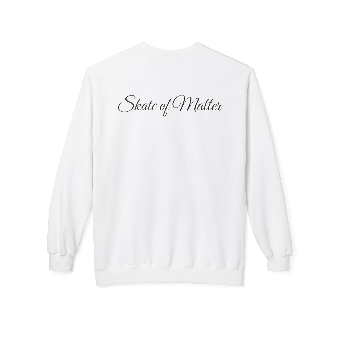 I Love Skater Guys Unisex Fleece Crewneck Sweatshirt