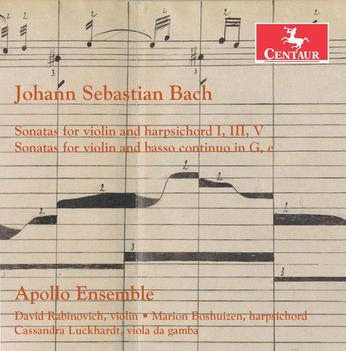 Bach,j.s. / Apallo Ensemble - Bach: Sonatas For Violin & Harpsichord - Music CD