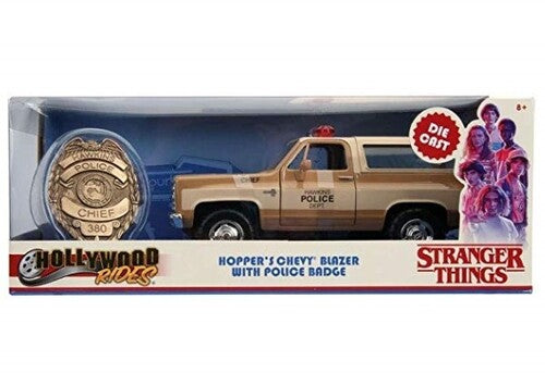 1:24 Stranger Things - '80 Blazer W/badge - 1:24 Stranger Things - '80 Blazer W/badge - Collectibles