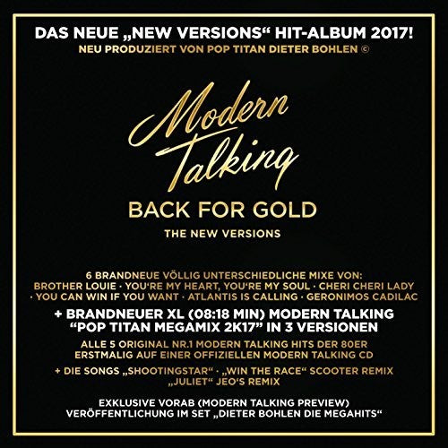 Modern Talking - Back For Gold - Vinyl Record