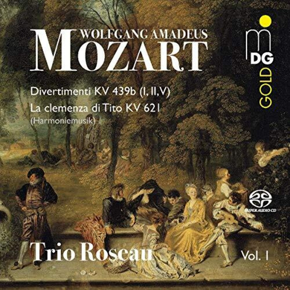 Mozart / Trio Roseau - Mozart 1 Music CD