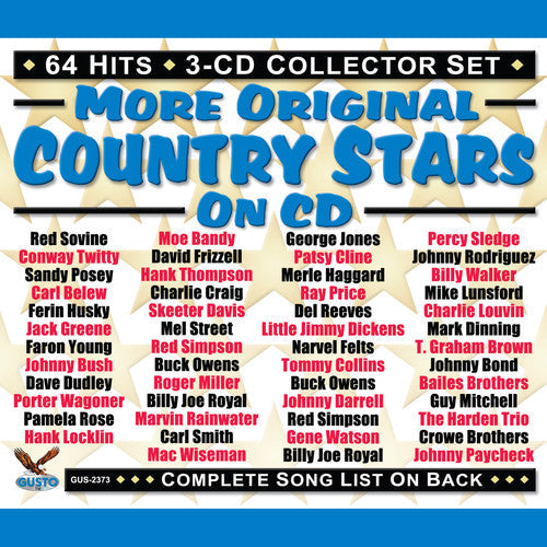 More Original Country Stars On Cd / Various - More Original Country Stars On Cd / Various - Music CD