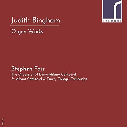 Bingham / Farr - Judith Bingham: Organ Works - Music CD