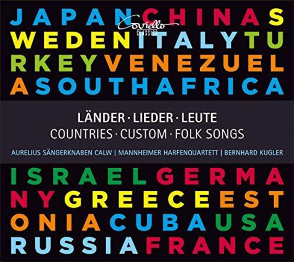 Countries Custom Folk Songs / Various - Countries Custom Folk Songs Music CD