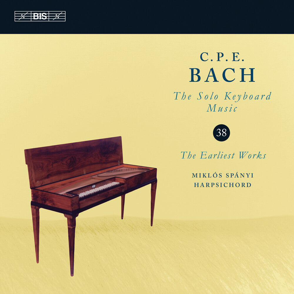 C Bach PE / Spanyi - Solo Keyboard Music 38 Music CD