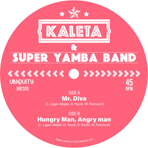 Kaleta & Super Yamba Band - Mr. Diva / Hungry Man Angry Man - Vinyl Record