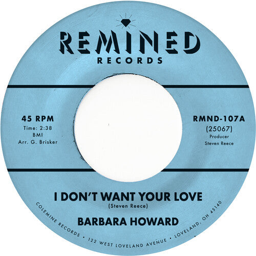 Howard,barbara - I Don't Want Your Love - Vinyl Record