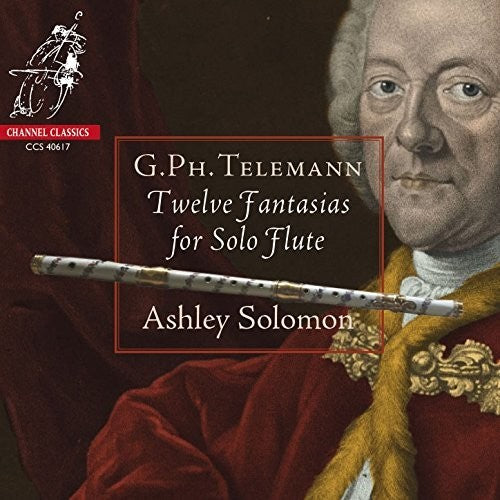Telemann / Solomon,ashley - 12 Fantasias For Solo Flute - Music CD