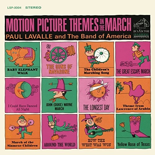 Lavalle,paul - Motion Picture Themes On The March - Music CD