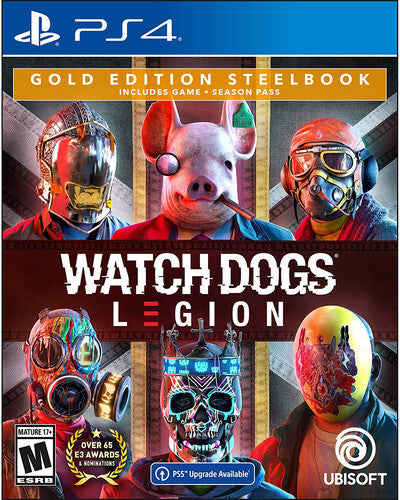 PS4 Watch Dogs Legion (Steelbook) Gold Edition - Video Game