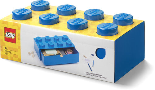 Room Copenhagen - Lego Desk Drawer 8 Blue - Collectibles