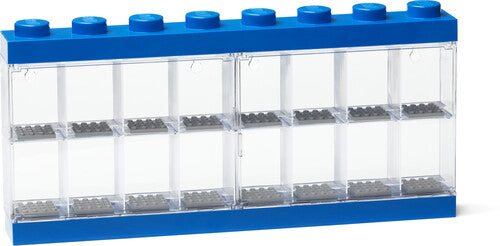 Room Copenhagen - Lego Minifigure Display Case 16 Blue - Collectibles
