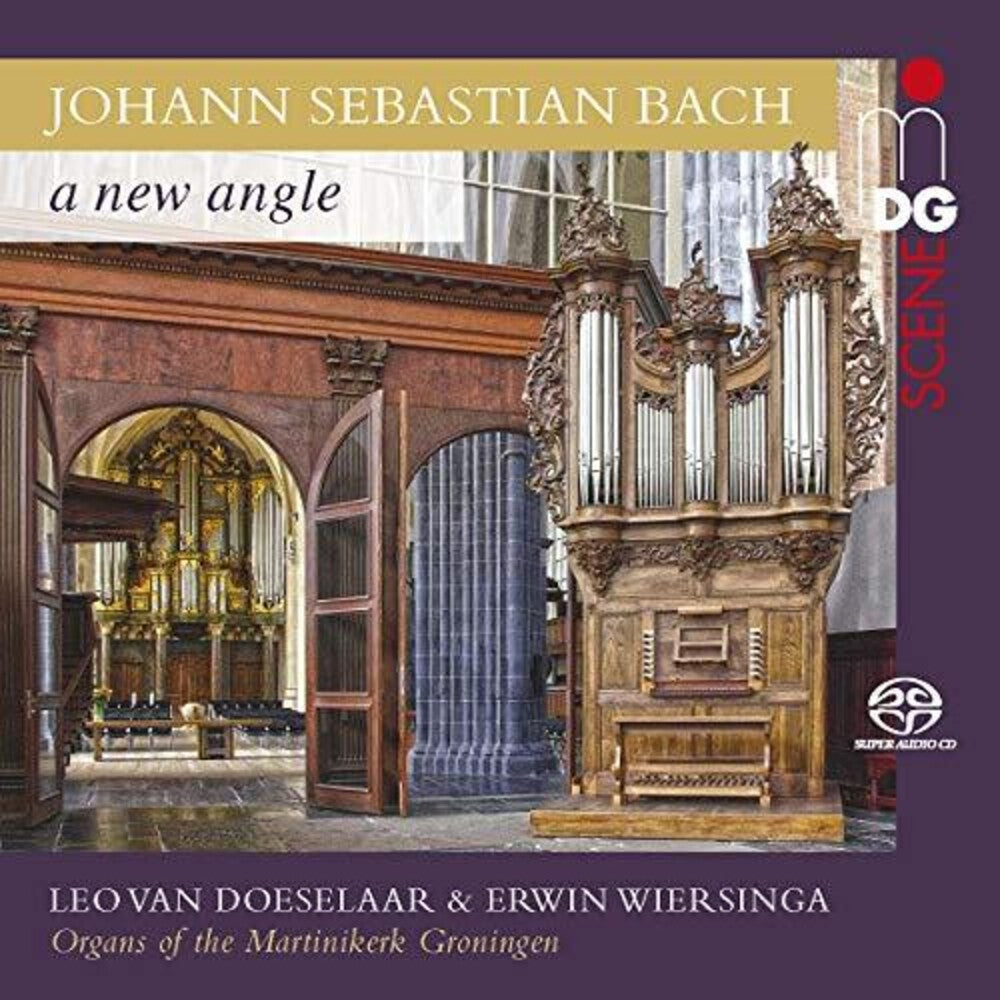 J Bach S / Doeselaar / Wiersinga - New Angle Music CD