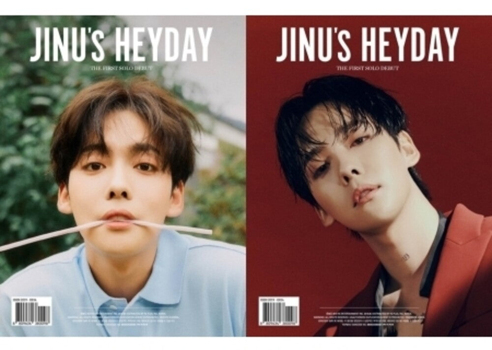 Jinu - Jinu's Heyday (incl. 128pg Photobook, 48pg bonus Book, 5 x Clear PhotoCards, Folded Poster + Sticker) Music CD