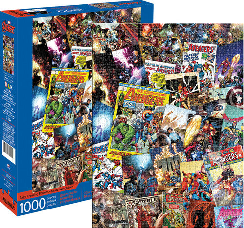 Marvel Avengers Collage 1000 Pc Puzzle - Marvel Avengers Collage 1000 Pc Puzzle - Games