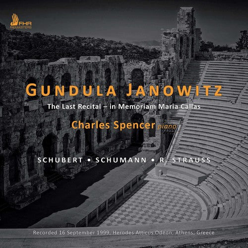 Charles Spencer - Last Recital Music CD