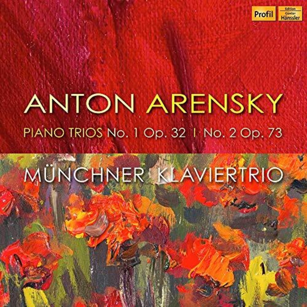 Arensky / Lazar / Lechler - Munchner Klaviertrio Music CD