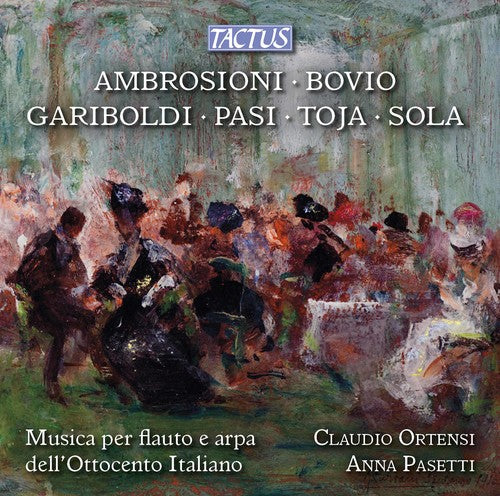 Ambrosioni / Ortensi / Pasetti - Flute & Harp 19th C Italy - Music CD