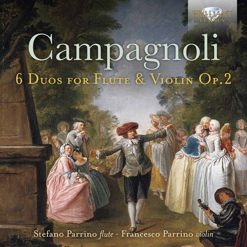 Campagnoli / Parrino - 6 Duos For Flute & Violin - Music CD