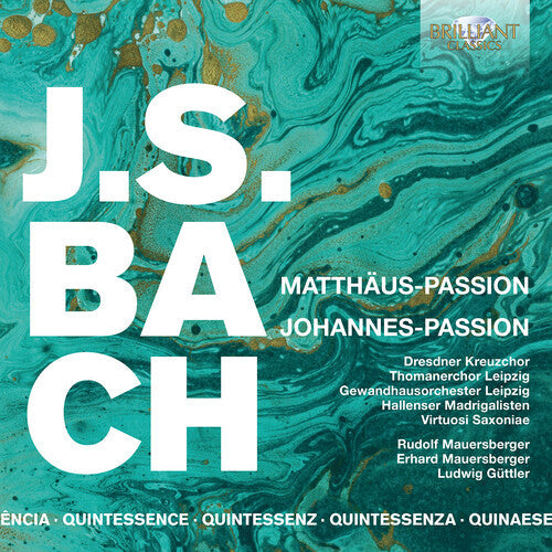 Bach,j.s. / Dresdner Kreuzchor / Genz - Matthaus Passion - Music CD