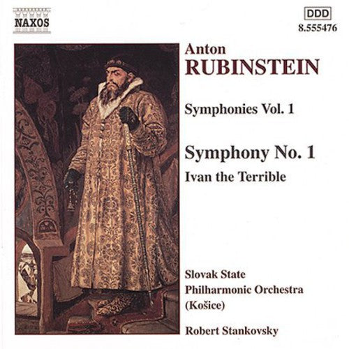 Rubinstein / Stankovsky / Slovak State Phil Orch - Symphonies I: Sym 1 In F Major / Ivan The Terrible - Music CD
