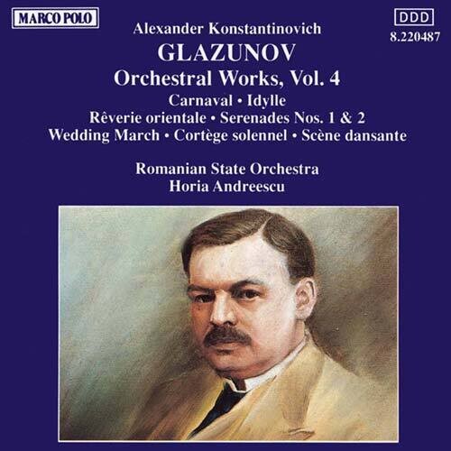 Glazunov / Andreescu / Roumanian State Orchestra - Orchestral Works 4 - Music CD