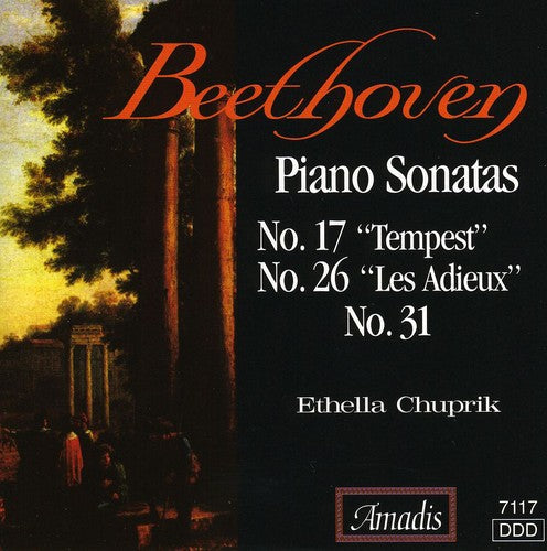 Beethoven / Chuprik - Piano Sonatas 17 26 & 31 - Music CD