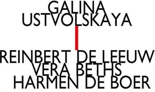 Ustvolskaya / Beths / Boer - Trio For Violin / Clarinet & Piano - Music CD
