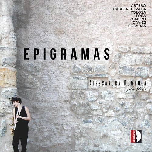Artero / Rombola - Epigramas / Alessandra Rombola Solo Flute Music CD
