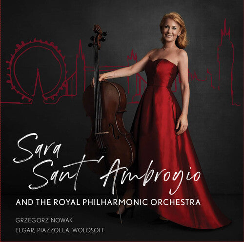 Sant'ambrogio,sara - Elgar Piazolla Wolosoff - Music CD
