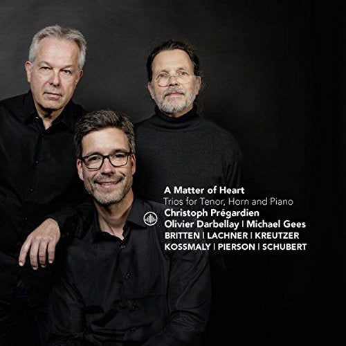 Britten / Pregardien / Gees - Matter Of Heart - Music CD