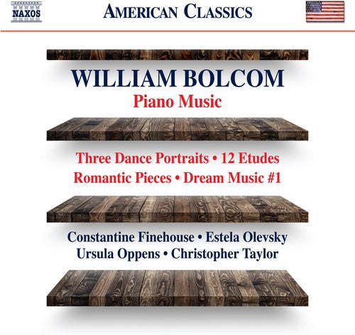 Bolcom / Oppens / Taylor - Music For Solo Piano - Music CD