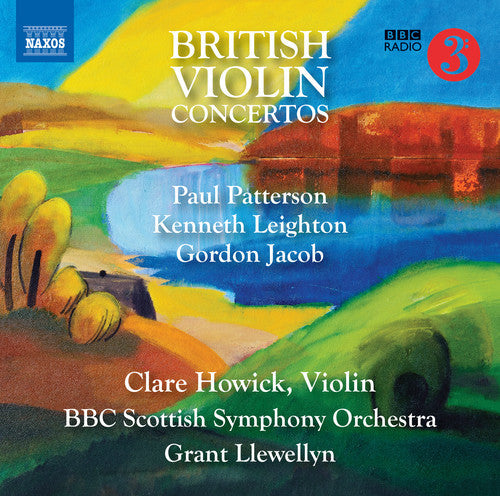 Jacob / Howick / Llewellyn - British Violin Concertos Music CD