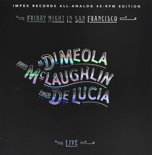 Di Meola,al / Mclaughlin,john / De Lucia,paco - Friday Night In San Francisco - Vinyl Record