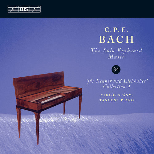 Bach,c.p.e / Spanyi - Solo Keyboard Music 34 - Music CD