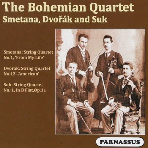 Bohemian String Quartet - The Bohemian String Quartet Plays Smetana Dvorak and Suk Music CD