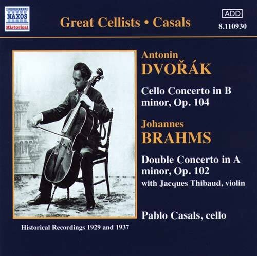 Dvorak / Brahms / Casals / Thibaud / Szell - Cello Concertos - Music CD