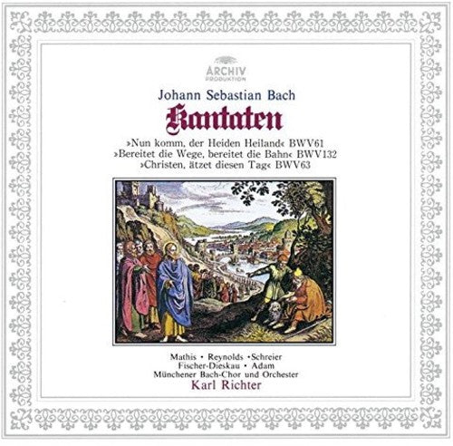 Bach / Richter,karl - Bach: Cantatas Bwv 61/132/63 - Music CD