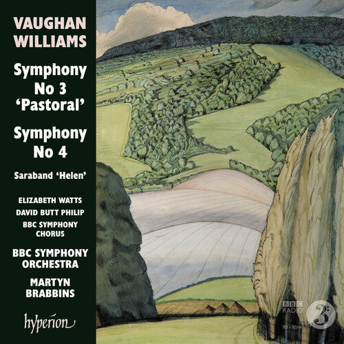 Bbc Symphony Orchestra / Brabbins,martyn - Vaughan Williams: Symphonies Nos. 3 & 4 - Music CD