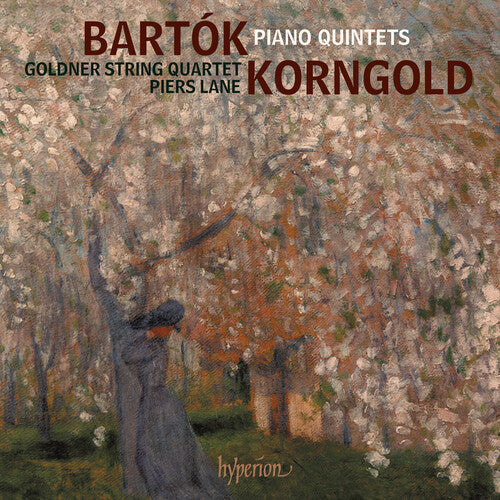 Lane,piers / Goldner String Quartet - Bartok & Korngold: Piano Quintets - Music CD
