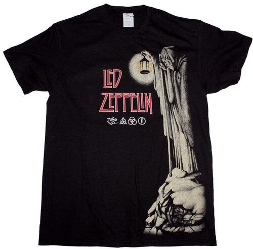 Led Zeppelin Hermit T-shirt Medium (black) - Led Zeppelin Hermit T-shirt Medium (black) - Apparel