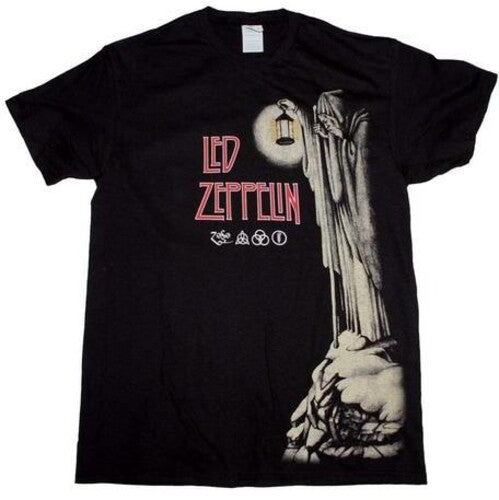 Led Zeppelin Hermit T-shirt 2xl (black) - Led Zeppelin Hermit T-shirt 2xl (black) - Apparel