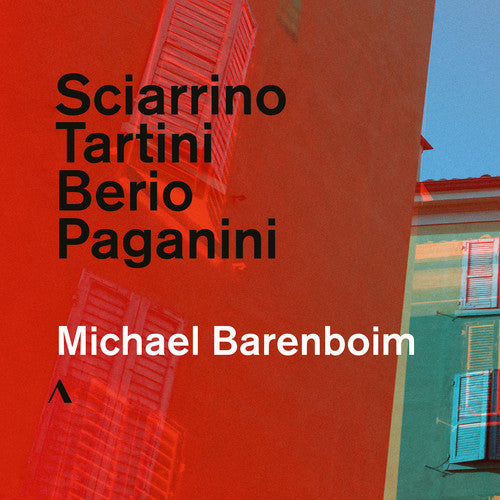 Berio / Barenboim - Sciarrino / Tartini / Berio / Paganini Music CD