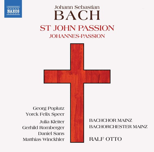 Bach,j.s. / Poplutz / Otto - St John Passion - Music CD