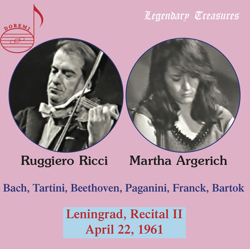 Bach,j.s. / Argerich / Ricci - Leningrand Recital 2 - Music CD
