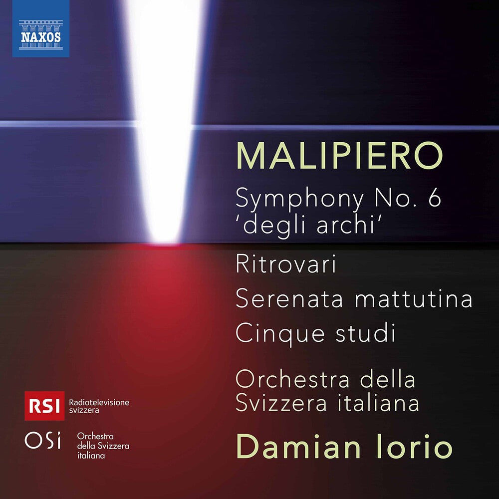 Malipiero / Iorio / Orch Della Svizzera Italiana - Symphony 6 Music CD