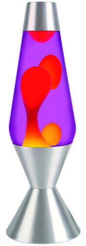 Lava Lamp Light 16.3'' Yellow Purple Silver – Special Products