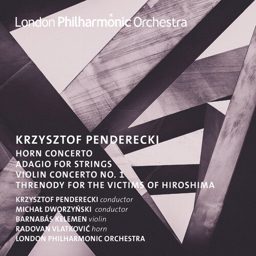 London Philharmonic Orchestra / Penderecki - Penderecki: Horn Concerto Violin Concerto No.1 - Music CD